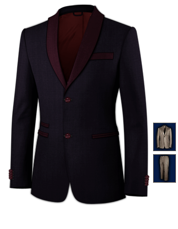 Suit Tailor with 2 Buttons, Single Breasted