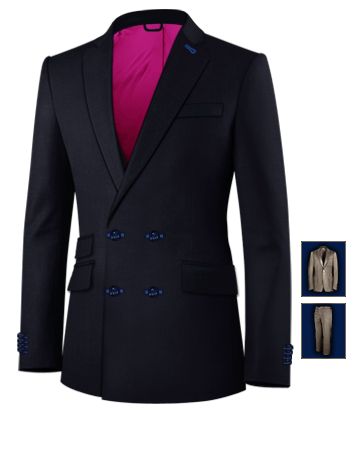 Cheap Suits And Waistcoats Tailoring Shops with 4 Buttons,double Breasted (2 To Close)