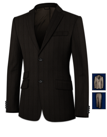 Wedding Suits Brighton with 2 Buttons, Single Breasted