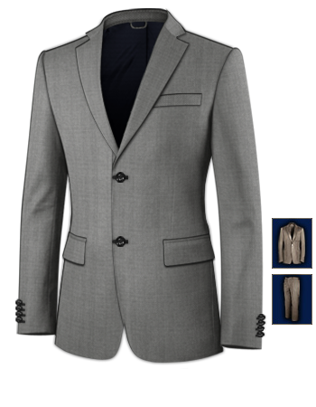 Suit Tailoring with 2 Buttons, Single Breasted
