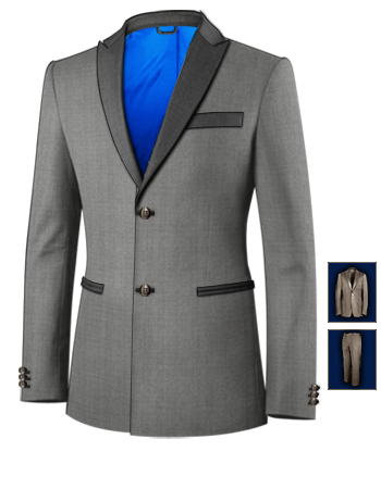 Suits Offer with 2 Buttons, Single Breasted