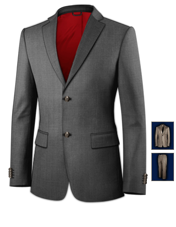 Suits Merryhill with 2 Buttons, Single Breasted