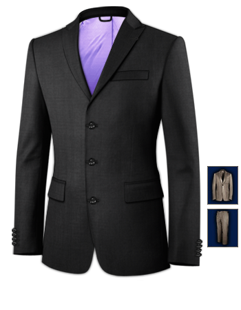 Custom Waistcoats For Men with 3 Buttons, Single Breasted
