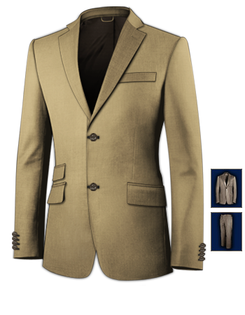 Db Suit Clothes And Accessories with 2 Buttons, Single Breasted