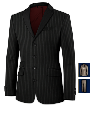Men Suits Wholesale with 4 Buttons, Single Breasted