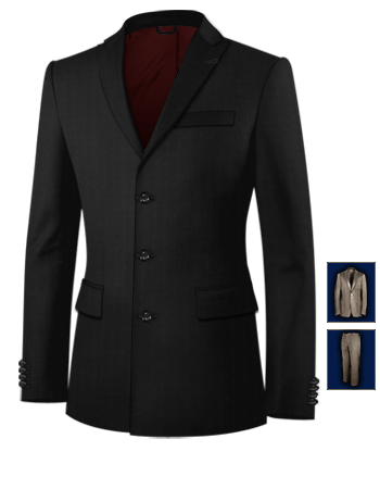 Suits And Tailoring 38 1 with 3 Buttons, Single Breasted