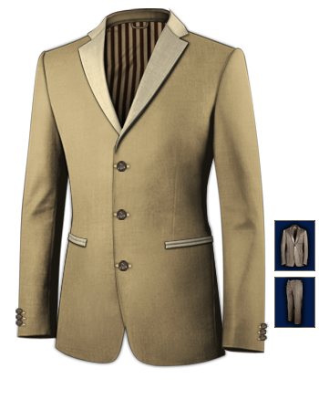 Suits American On Sale with 3 Buttons, Single Breasted