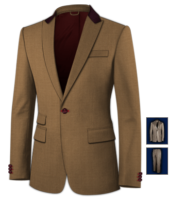 Manchester Discount Suits with 1 Button, Single Breasted