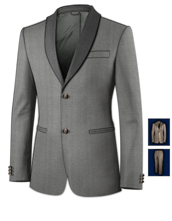 Buy Suit For Groom with 2 Buttons, Single Breasted
