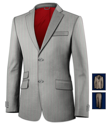 Tailcoat Suit To Buy with 2 Buttons, Single Breasted