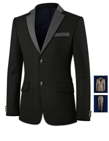 Made To Measure Suits Glasgow with 2 Buttons, Single Breasted