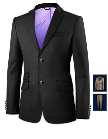 Cheap Wedding Reception Suits with 2 Buttons, Single Breasted