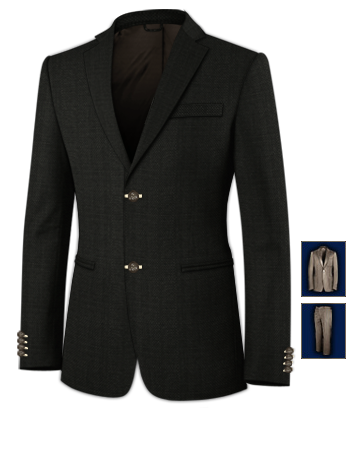 Tailor Made Suits West Sussex with 2 Buttons, Single Breasted