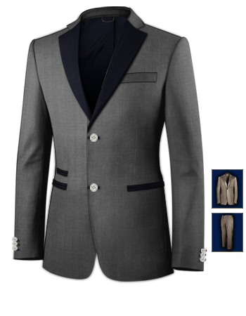 Cheap Wedding Suit For Groom with 2 Buttons, Single Breasted