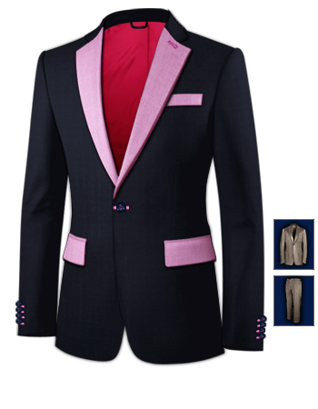 Suits For 16 Years with 1 Button, Single Breasted