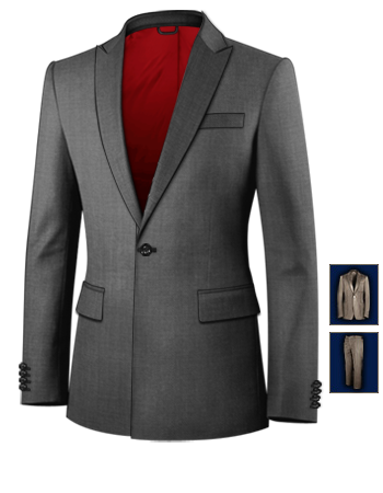 Bespoke Boating Blazers Nottingham with 1 Button, Single Breasted
