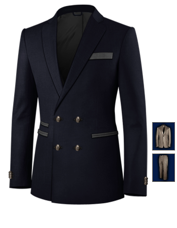 Fashion For Men 2011 with 4 Buttons,double Breasted (2 To Close)