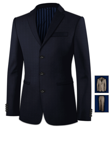 Suit Sales with 3 Buttons, Single Breasted