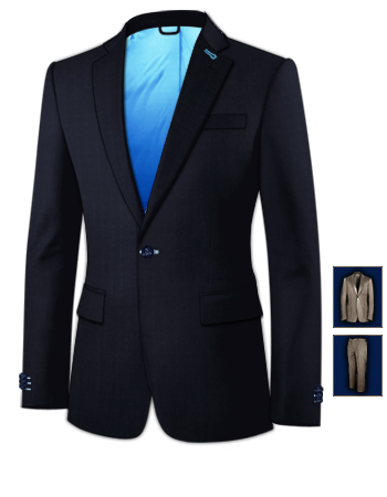 Suit Sales Dublin with 1 Button, Single Breasted