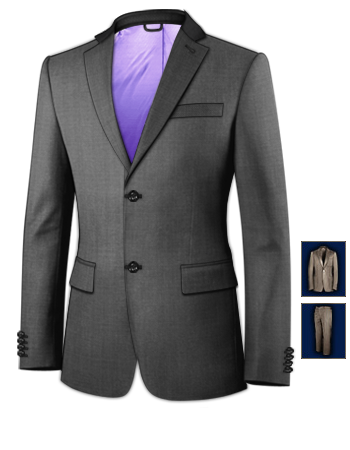 Tailor Tuxedo with 2 Buttons, Single Breasted