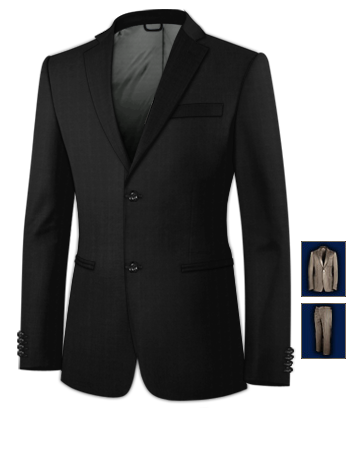 Mens Wedding Suits Grey Warrington with 2 Buttons, Single Breasted