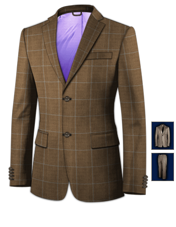 Mens Designer Suits And Tailoring with 2 Buttons, Single Breasted