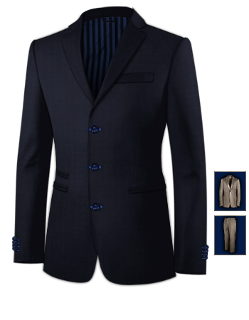 The Best Suit with 3 Buttons, Single Breasted
