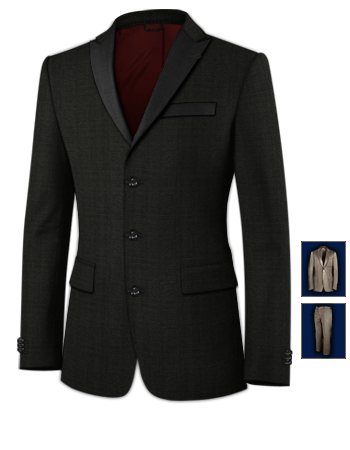 Cheap Stylish Suits with 3 Buttons, Single Breasted