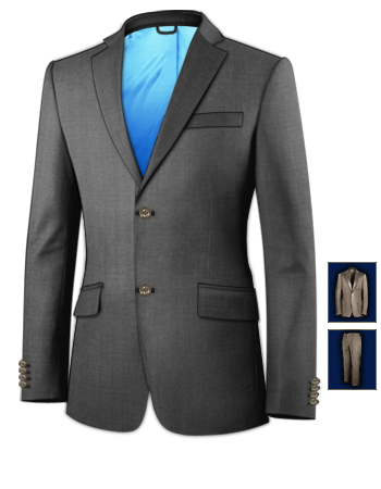 Suit Tailor Internet with 2 Buttons, Single Breasted