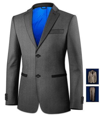 Teddy Boy Style Drape Suits For Sale with 2 Buttons, Single Breasted