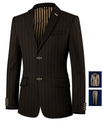 Tuxedos with 2 Buttons, Single Breasted