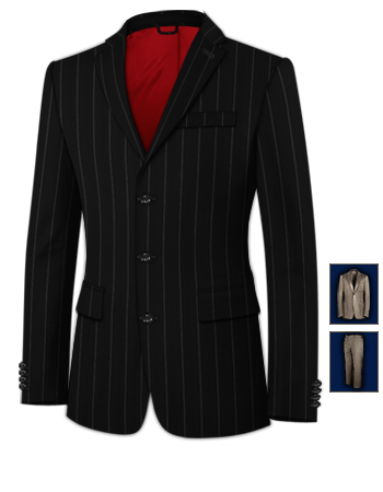 New Suits with 3 Buttons, Single Breasted