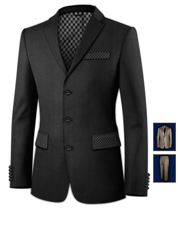 Clothes Outlet Store with 3 Buttons, Single Breasted