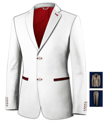 Quality Mens Suits Portsmouth with 2 Buttons, Single Breasted