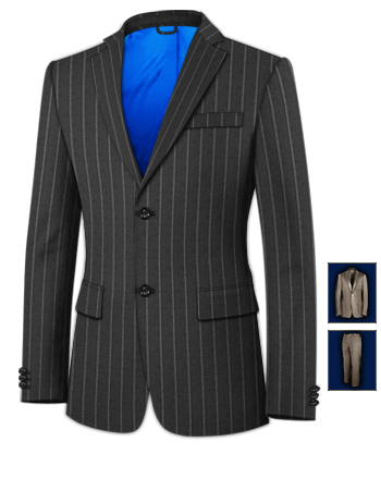 Suits And Tailoring 34 with 2 Buttons, Single Breasted