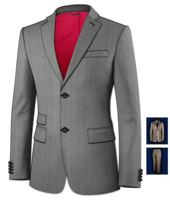 Tailored Suits Women with 2 Buttons, Single Breasted