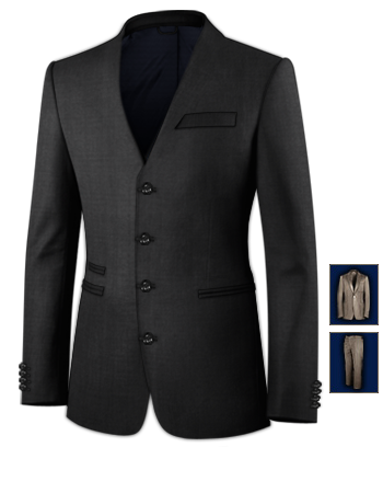 Tuxedo Sale Uk with 4 Buttons, Single Breasted
