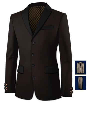 Ladies Suits For Work with 4 Buttons, Single Breasted