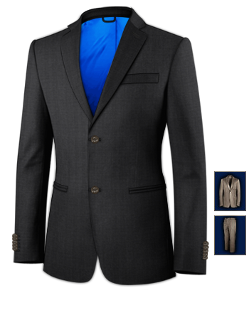 Quality Suits For Men with 2 Buttons, Single Breasted