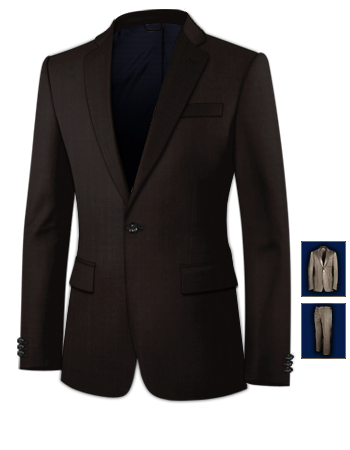 Mao Suit To Buy with 1 Button, Single Breasted