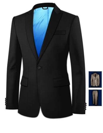 Page Boy Suits with 1 Button, Single Breasted