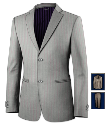 Buy Cheap Navy Suits Online with 2 Buttons, Single Breasted