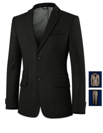 Suit For Sale with 2 Buttons, Single Breasted
