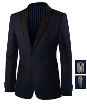Suit For Sell Ballymun with 1 Button, Single Breasted