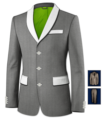 60s Suits with 3 Buttons, Single Breasted
