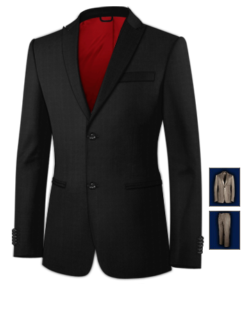 Wedding Suit Manchester with 2 Buttons, Single Breasted