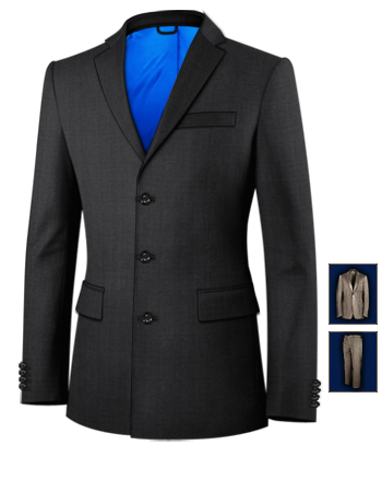 Tailor Made Women Business Suit Ireland with 3 Buttons, Single Breasted