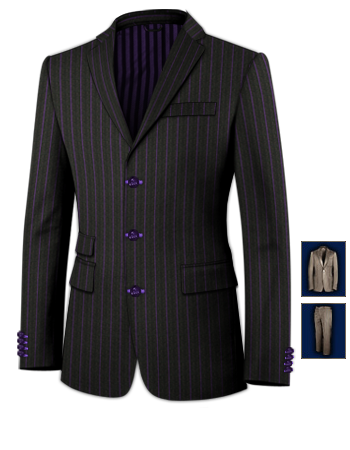 Tuxedo Dinner Suits And Tailoring with 3 Buttons, Single Breasted