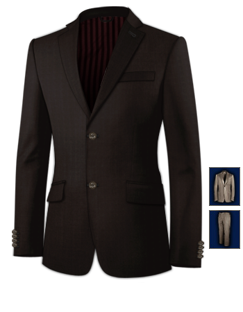 Tailored Suits For Women London with 2 Buttons, Single Breasted