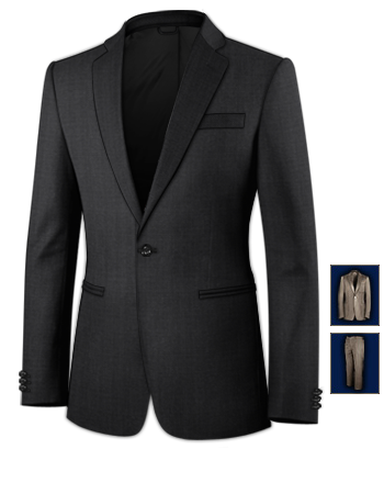 Suit Dorset with 1 Button, Single Breasted